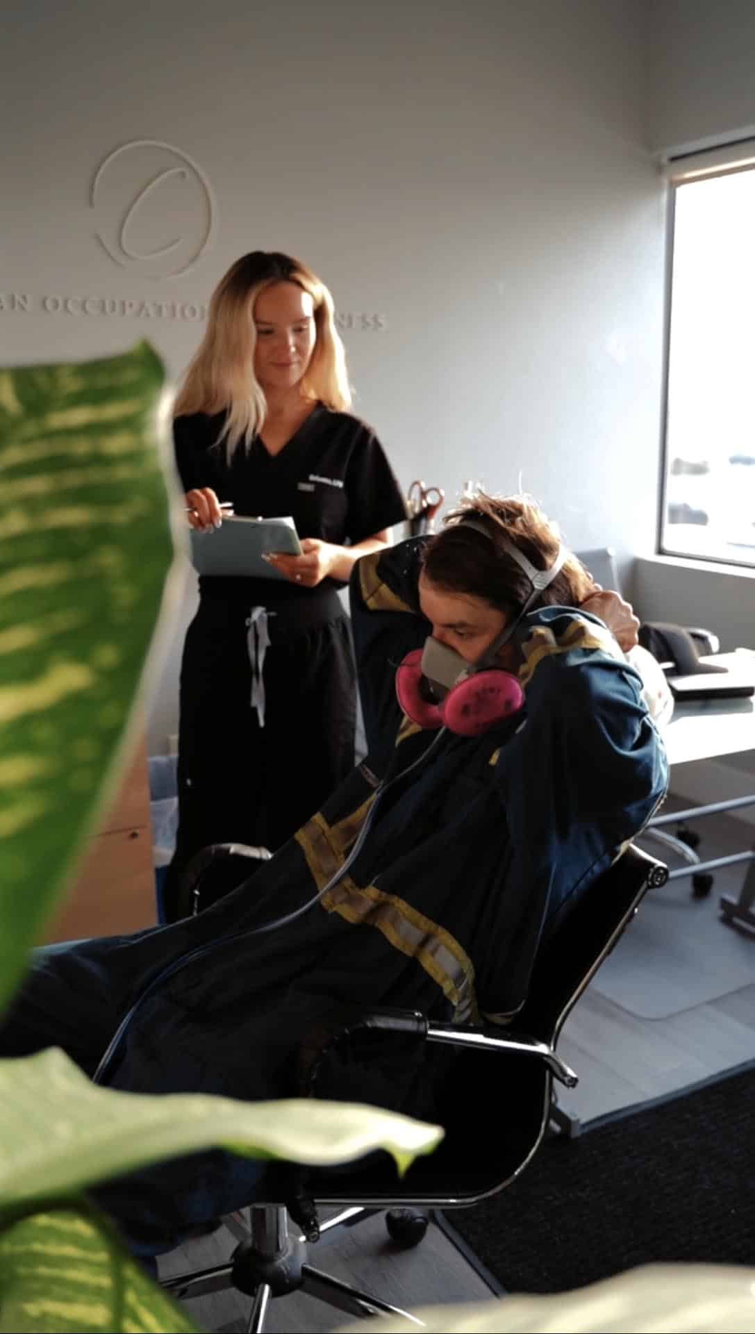 Canadian Occuplational Wellness Quantitative Mask Fit Testing Edmonton